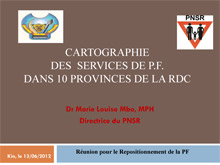 Family Planning Presentation in Kinshasa DRC - PNSR.